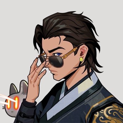 镭射猫头像